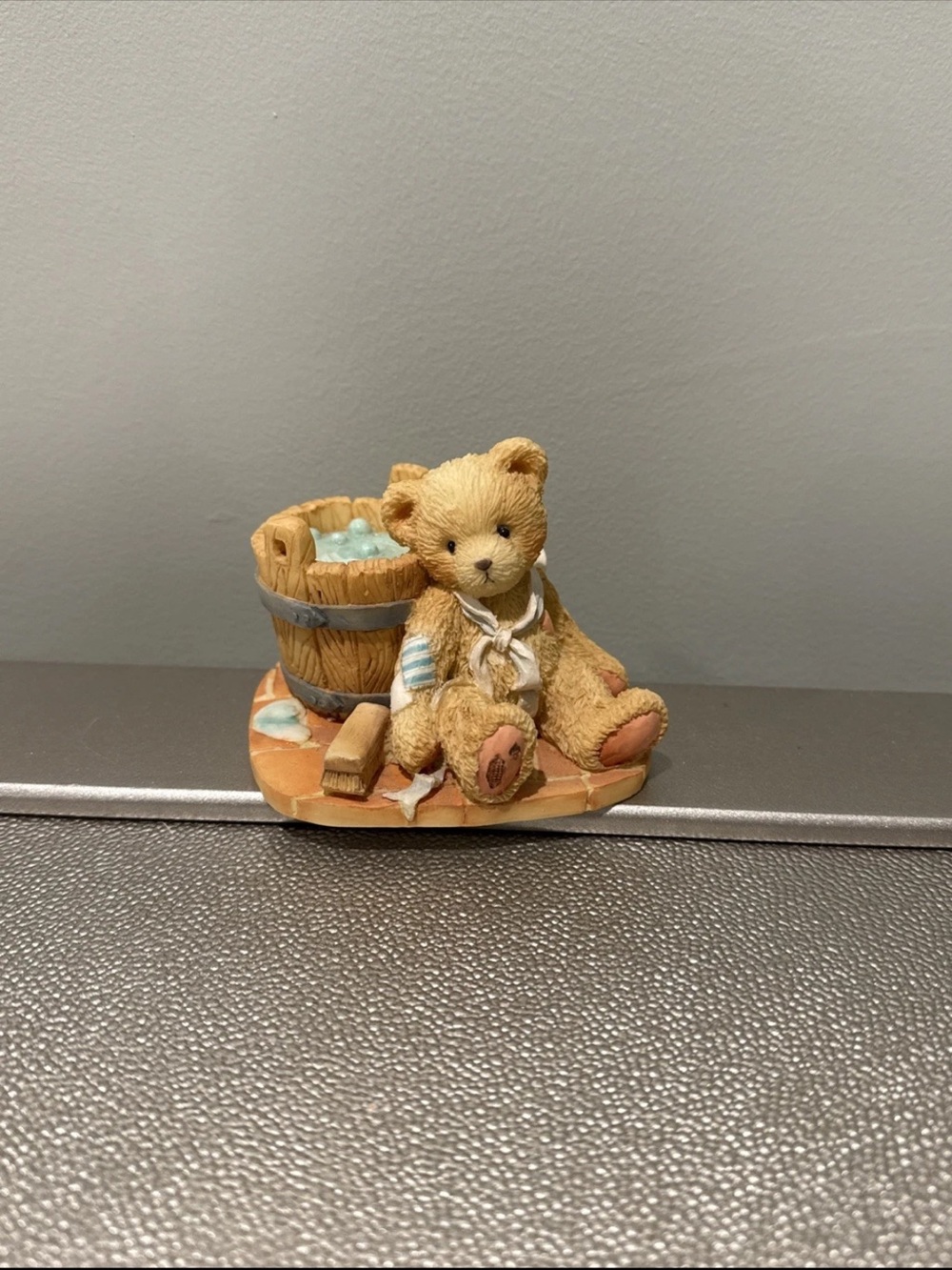 CHERISHED TEDDIES "JOSHUA-Love Repairs All"  1991 Reg# IO/737  3 1/2" W x 3" T